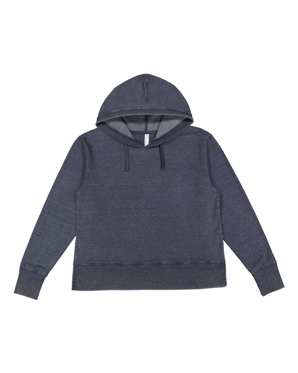 LAT Women's Vintage Wash Hoodie Sweatshirt. 3536 - Washed Navy