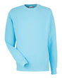J. America Unisex Pigment-Dyed Fleece Crewneck Sweatshirt. 8731 - Capri