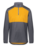 Holloway Men's SeriesX Quarter-Zip Pullover. 229533 - Carbon/ Gold
