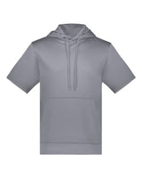Augusta Sportswear Unisex Fleece Short Sleeve Hooded Pullover. 6871 - Graphite