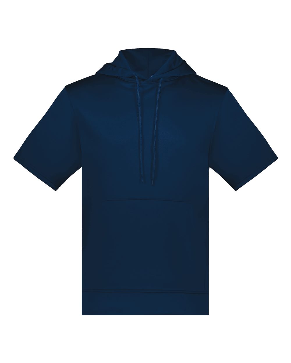 Augusta Sportswear Unisex Fleece Short Sleeve Hooded Pullover. 6871 - Navy