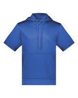 Augusta Sportswear Unisex Fleece Short Sleeve Hooded Pullover. 6871 - Royal
