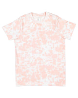 LAT Youth Fine Jersey Tee. 6101 - Rose Tie Dye