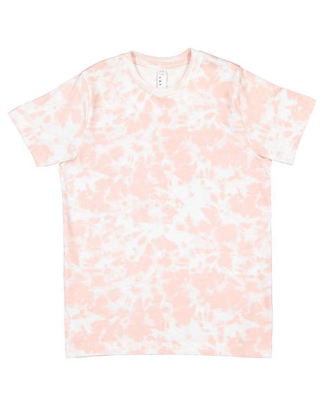 LAT Youth Fine Jersey Tee. 6101 - Rose Tie Dye