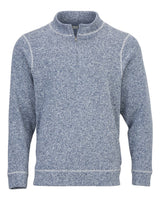 Boxercraft Men's Alpine Quarter-Zip Pullover. BM5207 - Navy Heather