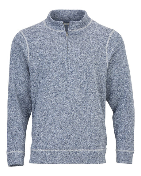 Boxercraft Men's Alpine Quarter-Zip Pullover. BM5207 - Navy Heather