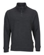 Boxercraft Men's French Terry Button Pullover. BM5209 - Charcoal Heather