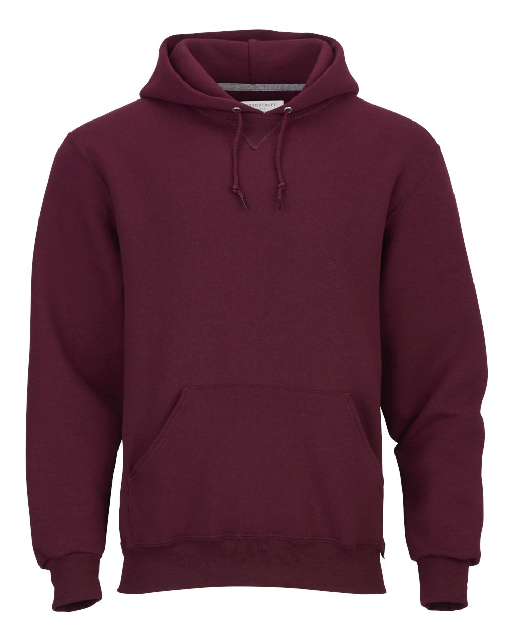 Boxercraft Unisex Fleece Hooded Sweatshirt. BM5302 - Maroon