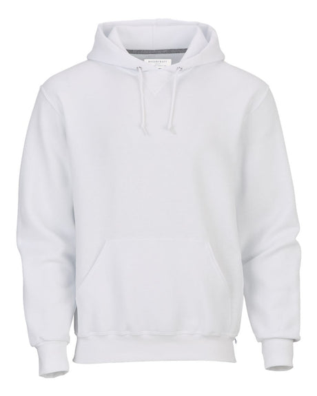 Boxercraft Unisex Fleece Hooded Sweatshirt. BM5302 - White