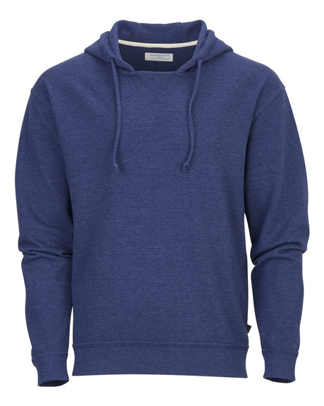 Boxercraft Men's French Terry Hooded Sweatshirt. BM5303 - Navy Heather