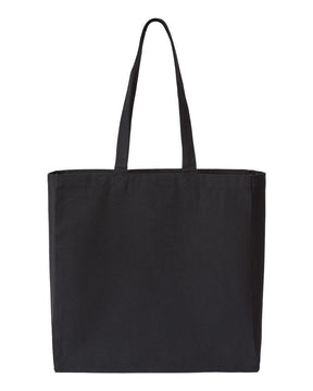 Liberty Bags Isabella Midweight Recycled Canvas Tote. 8503R - Recycled Black