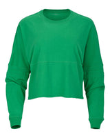 Boxercraft Women's Crop Retro Jesery. BW3515 - Shamrock