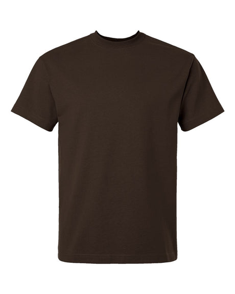 American Apparel Unisex Super Heavyweight Tee. 9001 - Brown