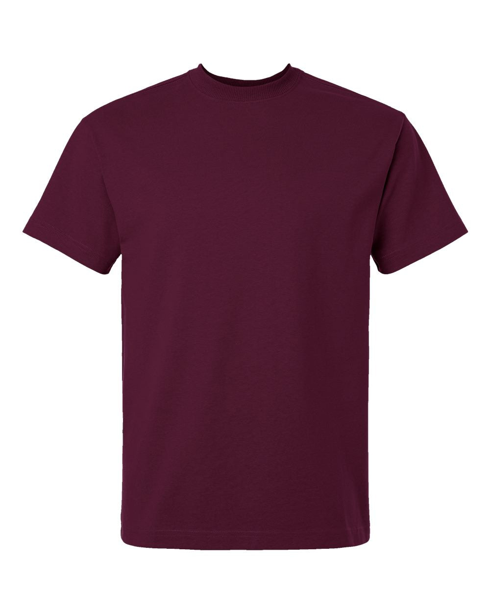 American Apparel Unisex Super Heavyweight Tee. 9001 - Burgundy