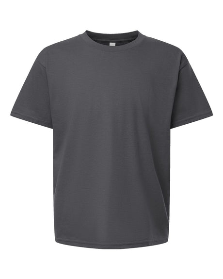 American Apparel Youth Fine Jersey Tee. 2001Y - Asphalt