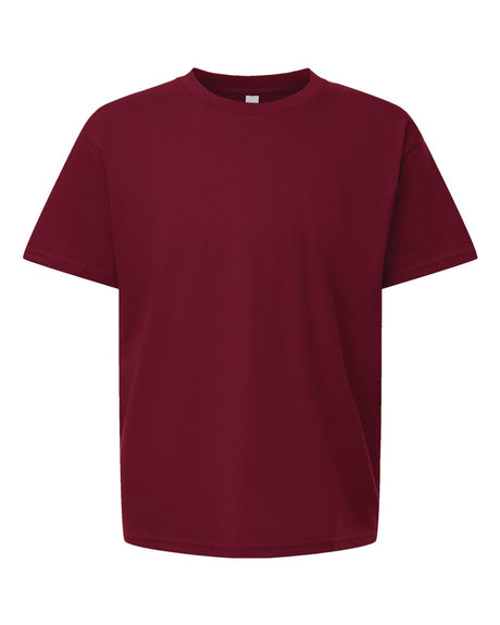 American Apparel Youth Fine Jersey Tee. 2001Y - Cranberry
