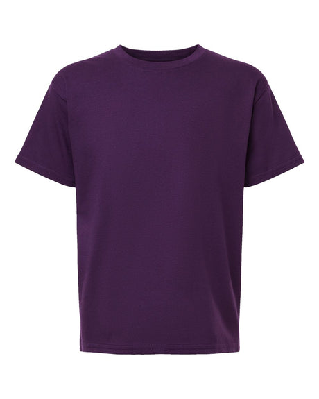 American Apparel Youth Fine Jersey Tee. 2001Y - Eggplant