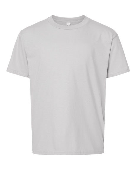 American Apparel Youth Fine Jersey Tee. 2001Y - New Silver