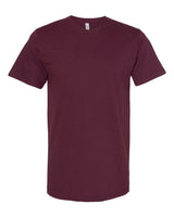 American Apparel Unisex Fine Jersey Tee. 2001 - Burgundy