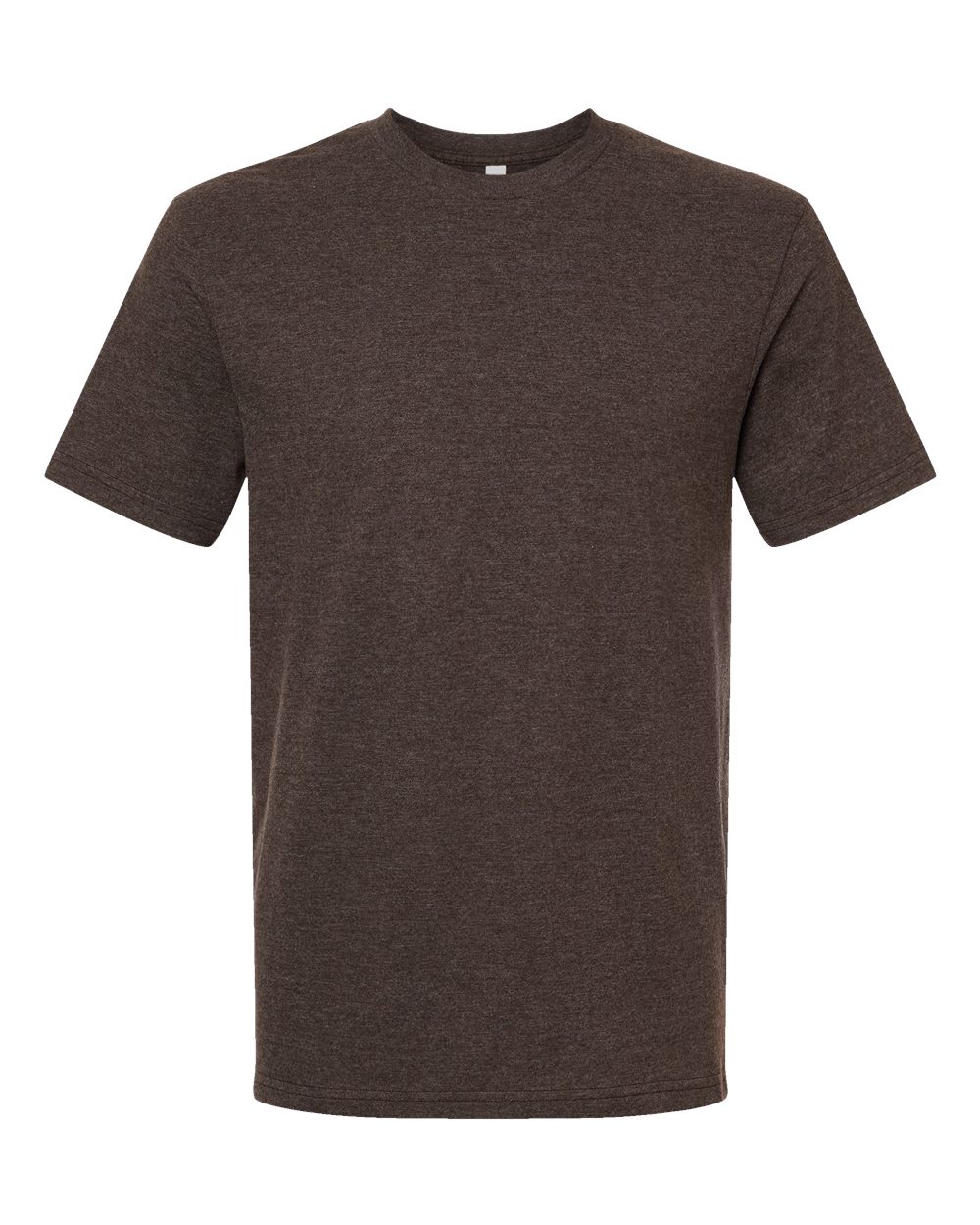 American Apparel Unisex CVC Tee. 2001CVC - Heather Brown