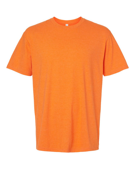 American Apparel Unisex CVC Tee. 2001CVC - Heather Orange