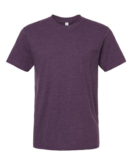 American Apparel Unisex CVC Tee. 2001CVC - Heather Eggplant