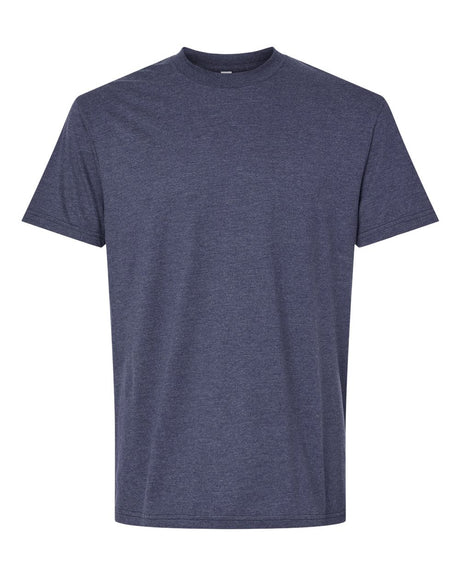 American Apparel Unisex CVC Tee. 2001CVC - Heather Navy