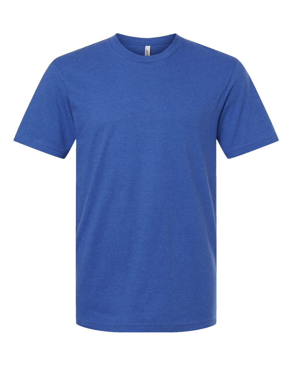 American Apparel Unisex CVC Tee. 2001CVC - Heather Royal Blue
