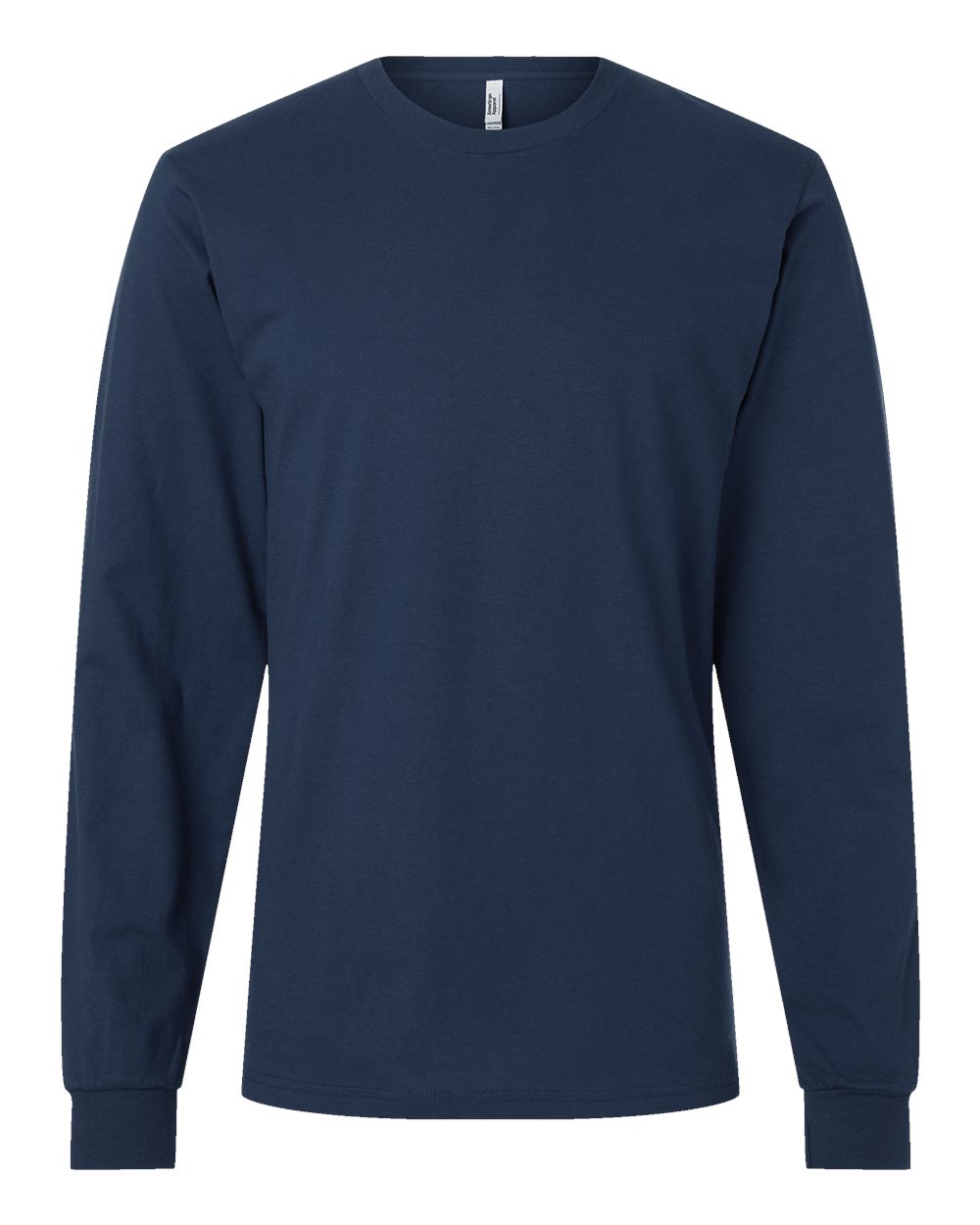 American Apparel Unisex Fine Jersey Long Sleeve Tee. 2007 - Sea Blue
