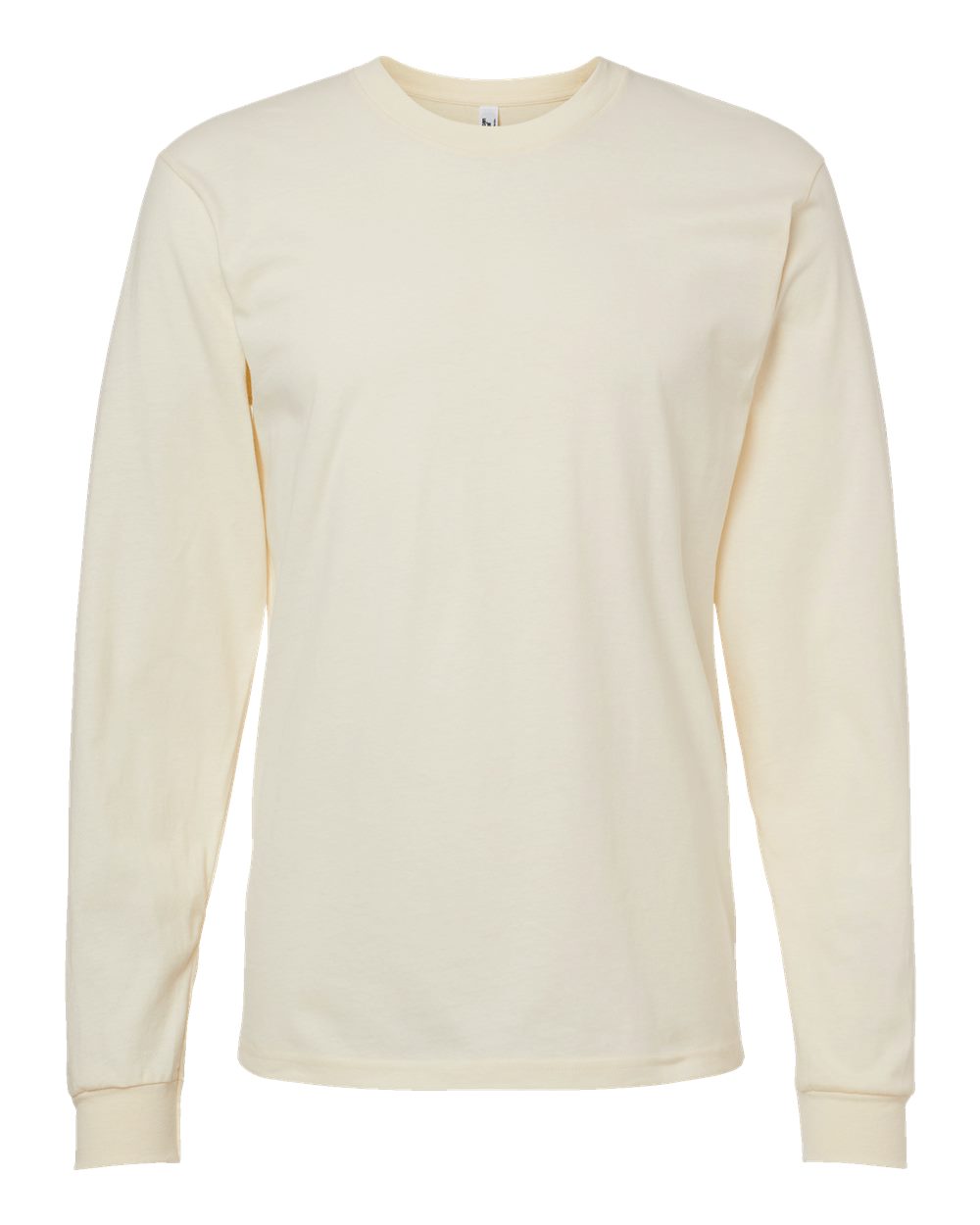 American Apparel Unisex Fine Jersey Long Sleeve Tee. 2007 - Cream