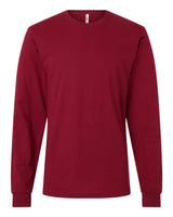 American Apparel Unisex Fine Jersey Long Sleeve Tee. 2007 - Cranberry