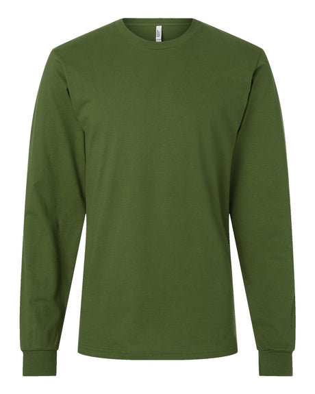 American Apparel Unisex Fine Jersey Long Sleeve Tee. 2007 - Olive