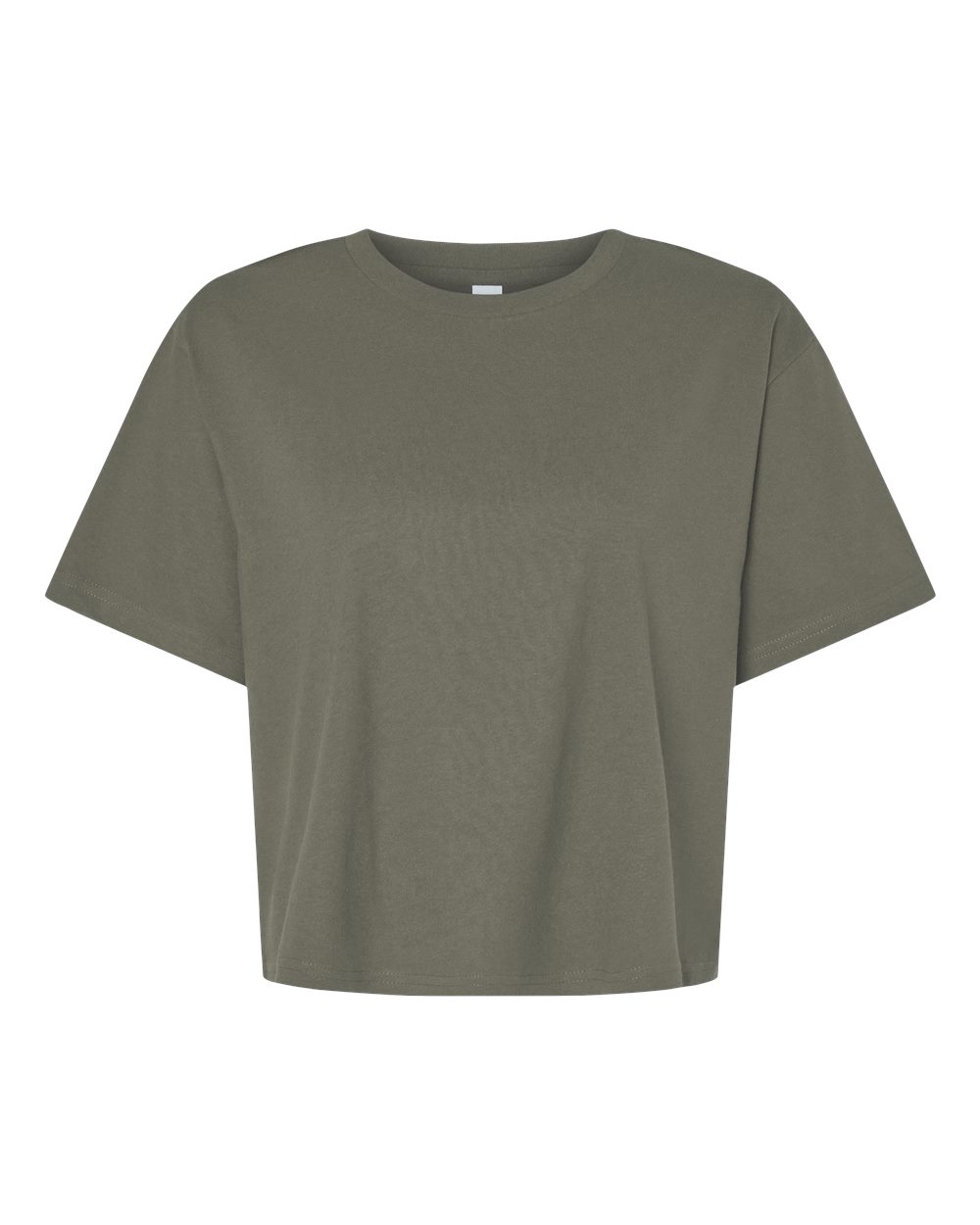 American Apparel Women's Fine Jersey Mid-Length Boxy Tee. 102 - Lieutenant
