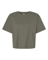 American Apparel Women's Fine Jersey Mid-Length Boxy Tee. 102 - Lieutenant