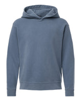 Comfort Colors Youth Garment-Dyed Lightweight Hooded Sweatshirt. 1467Y - Blue Jean