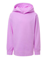 Comfort Colors Youth Garment-Dyed Lightweight Hooded Sweatshirt. 1467Y - Neon Violet