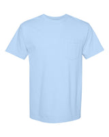 Comfort Colors Unisex Garment-Dyed Heavyweight Pocket T-Shirt. 6030 - Hydrangea