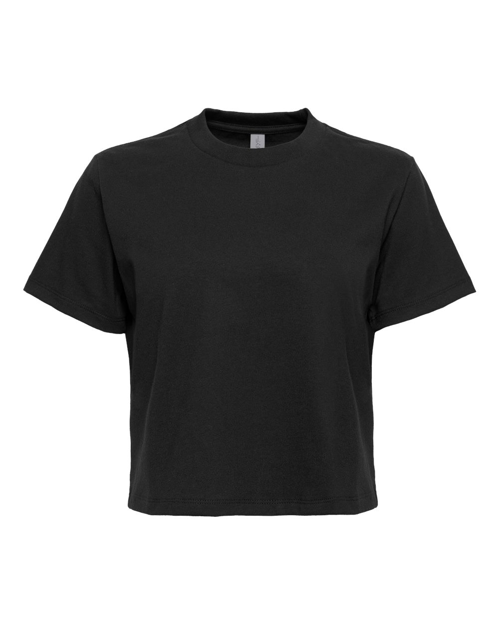 Next Level Women's Heavyweight Boxy Tee. 7610 - Black