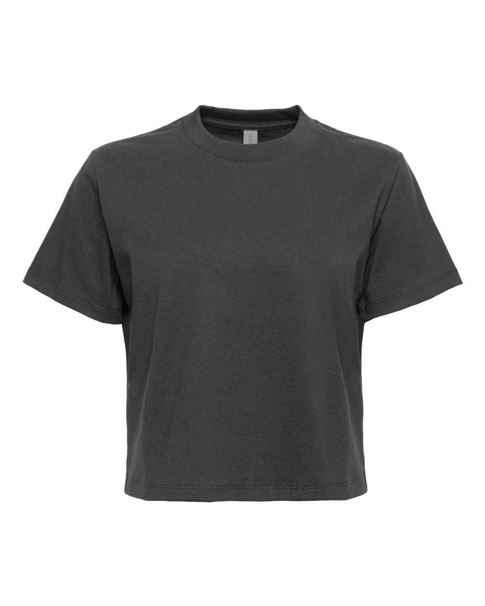 Next Level Women's Heavyweight Boxy Tee. 7610 - Graphite Black