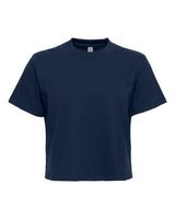 Next Level Women's Heavyweight Boxy Tee. 7610 - Midnight Navy