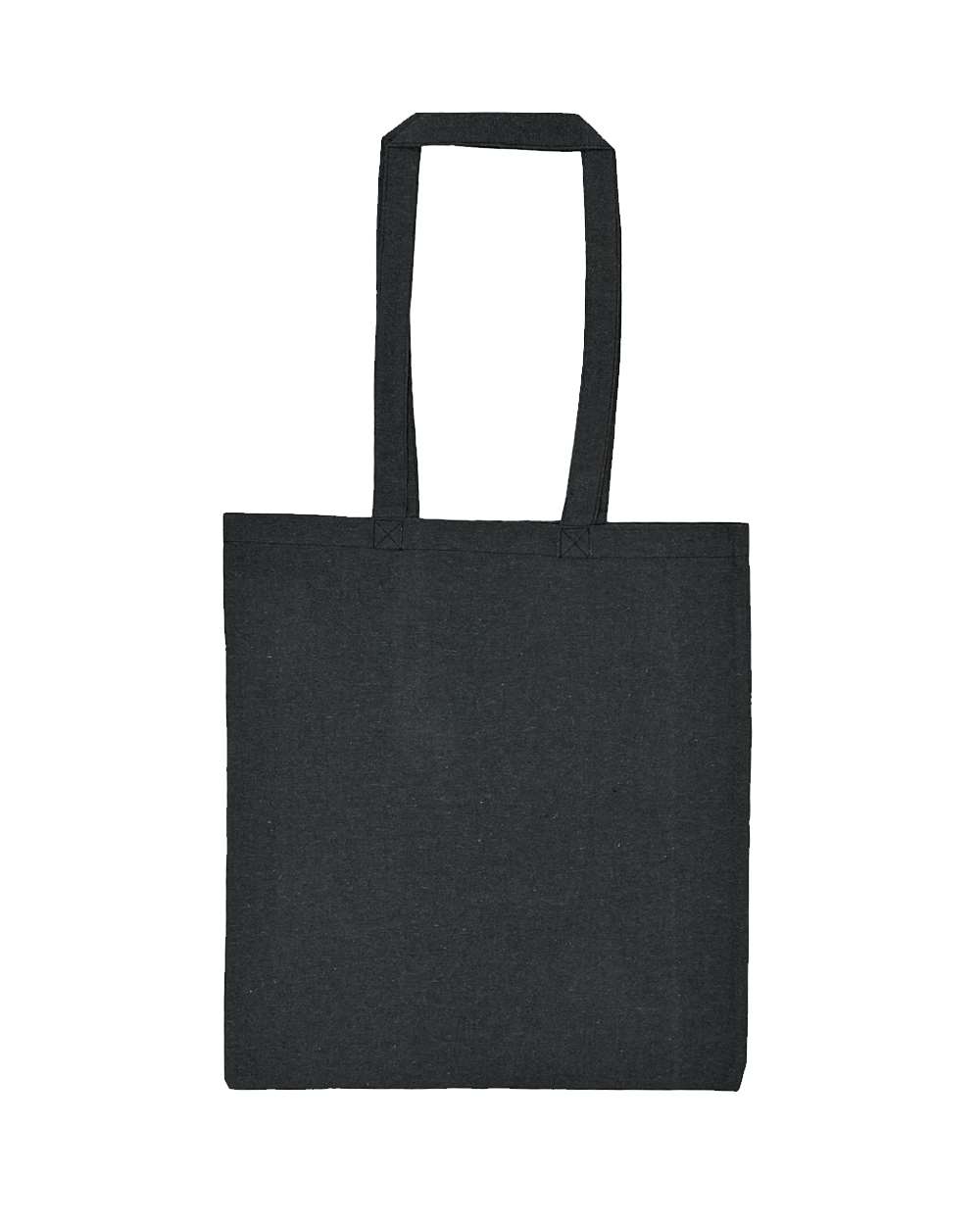 Liberty Bags Lightweight Recycled Canvas Tote Bag with Extended Handle. 8505R - Charcoal