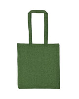 Liberty Bags Lightweight Recycled Canvas Tote Bag with Extended Handle. 8505R - Heather Green
