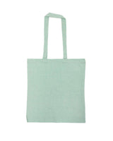 Liberty Bags Lightweight Recycled Canvas Tote Bag with Extended Handle. 8505R - Heather Mint
