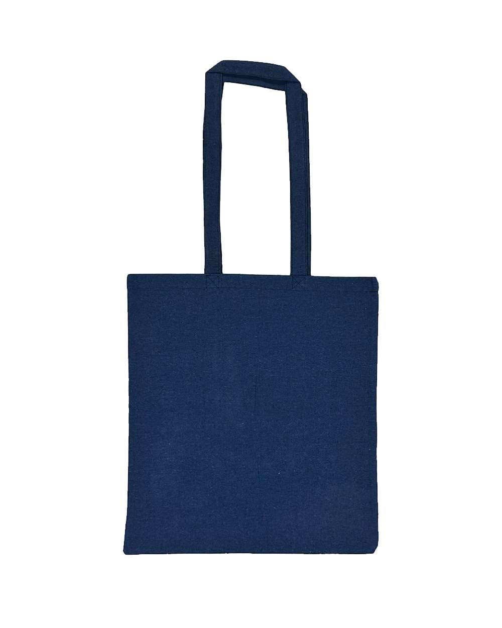 Liberty Bags Lightweight Recycled Canvas Tote Bag with Extended Handle. 8505R - Heather Navy
