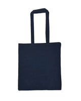 Liberty Bags Lightweight Recycled Canvas Tote Bag with Extended Handle. 8505R - Midnight Blue