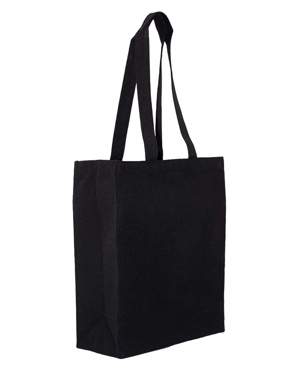 Liberty Bags Susan Midweight Recycled Canvas Tote. 8861R - Recycled Black