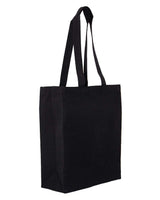 Liberty Bags Susan Midweight Recycled Canvas Tote. 8861R - Recycled Black