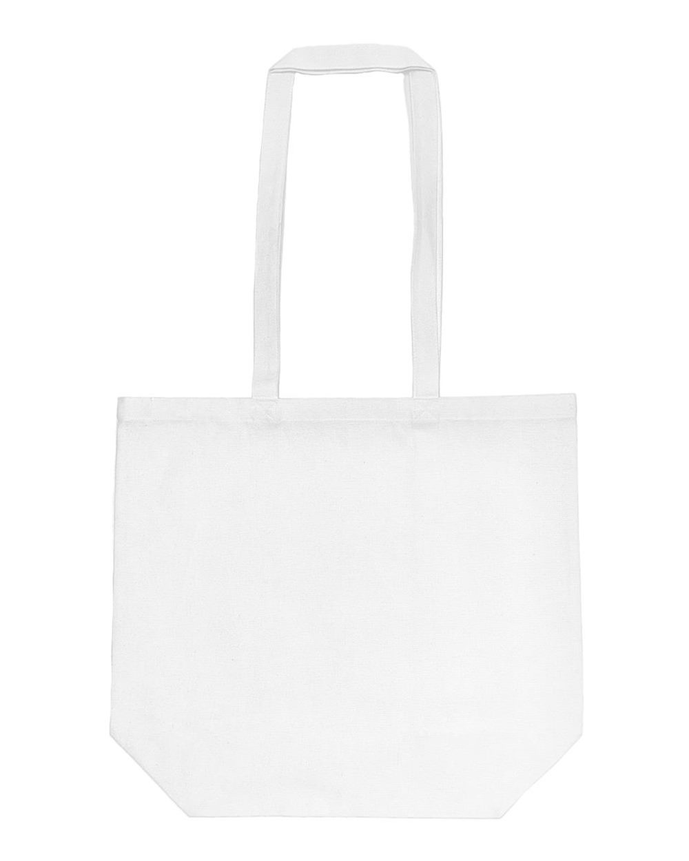 Liberty Bags Star of India Midweight Recycled Canvas Tote. 8866R - White