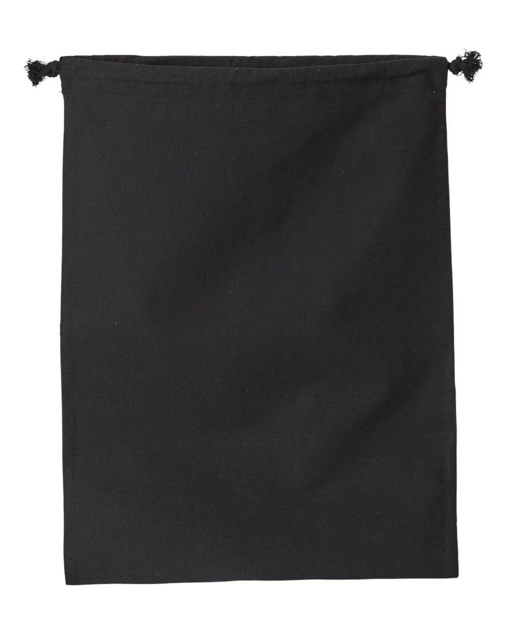 OAD Double Cinch Recycled Canvas Shoe and Accessory Bag. OAD119R - Recycled Black