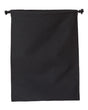 OAD Double Cinch Recycled Canvas Shoe and Accessory Bag. OAD119R - Recycled Black